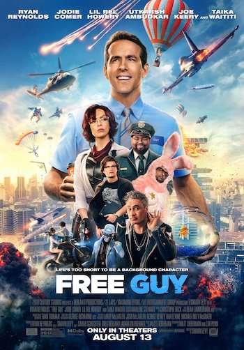 Free Guy 2021 Dual Audio Hindi Eng 720p 480p WEB-DL - Moviesflix